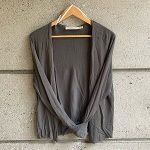 🤍 Simon’s Contemporaine Open Front Sage Green Cardi